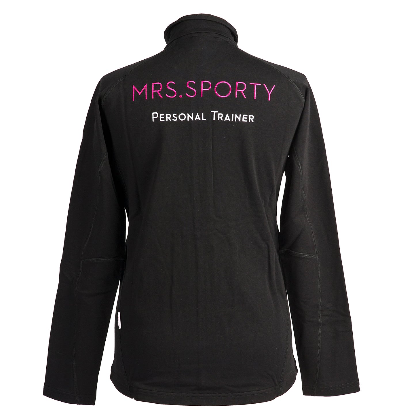 Mrs.Sporty-Trainingsjacke Damen schwarz XXL