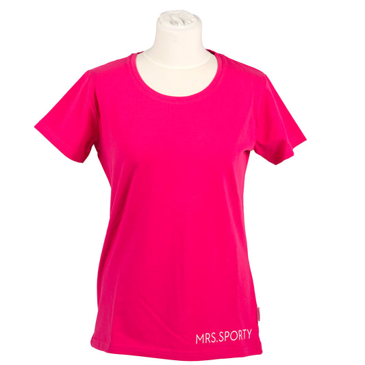 Mrs.Sporty-T-Shirt-pink , 1VE = 2 Stk.