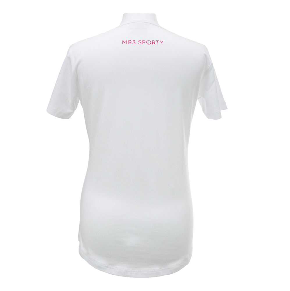 Mrs.Sporty-T-Shirt-weiß, 1VE=2St